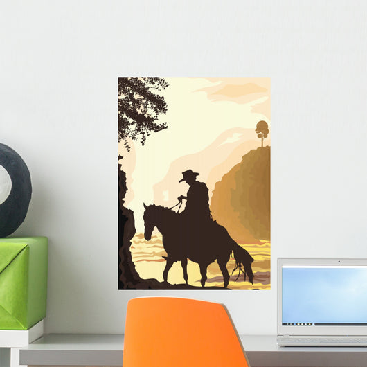 Cowboy Wall Decal