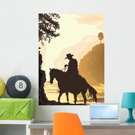 Cowboy Wall Decal