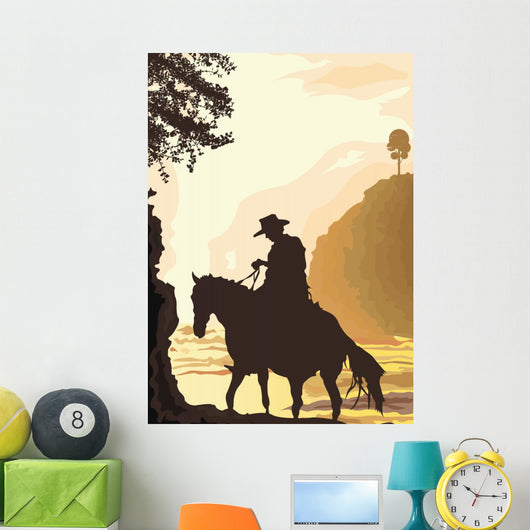Cowboy Wall Decal