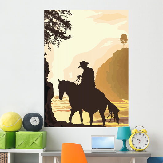 Cowboy Wall Decal
