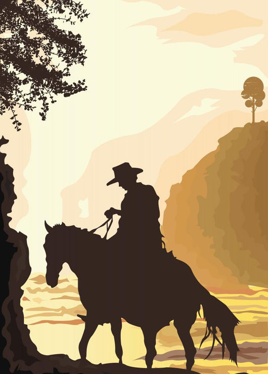 Cowboy Wall Decal
