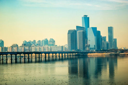 Cityscape Seoul South Korea Wall Decal