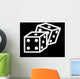 Casino Icon Wall Decal
