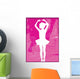 Young Ballerina Wall Decal