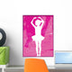 Young Ballerina Wall Decal
