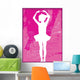 Young Ballerina Wall Decal
