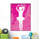 Young Ballerina Wall Decal