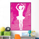 Young Ballerina Wall Decal