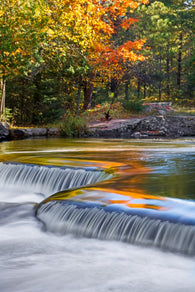 Autumn Colors Bond Falls Wall Decal