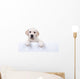 Puppy Dog Holding Sign Wall Decal
