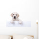Puppy Dog Holding Sign Wall Decal