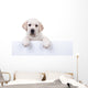 Puppy Dog Holding Sign Wall Decal