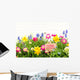 Bunte Blumen Wiese Frohe Wall Decal