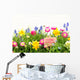 Bunte Blumen Wiese Frohe Wall Decal
