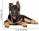 Portrait German Shepherd Puppy Wall Decal