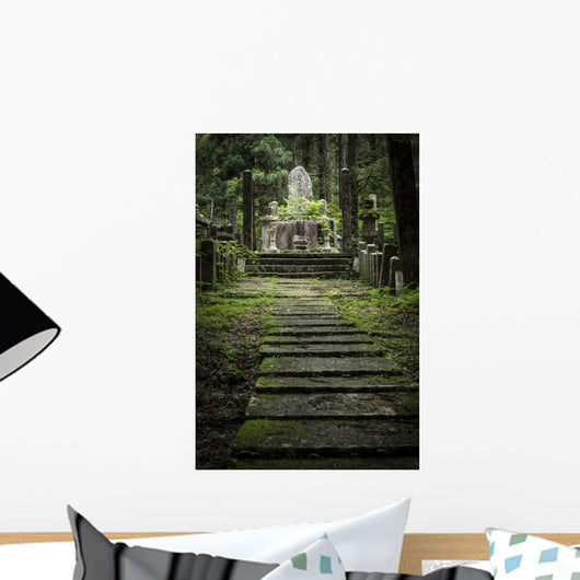 Buddhist Cemetery Wall Decal