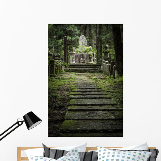 Buddhist Cemetery Wall Decal