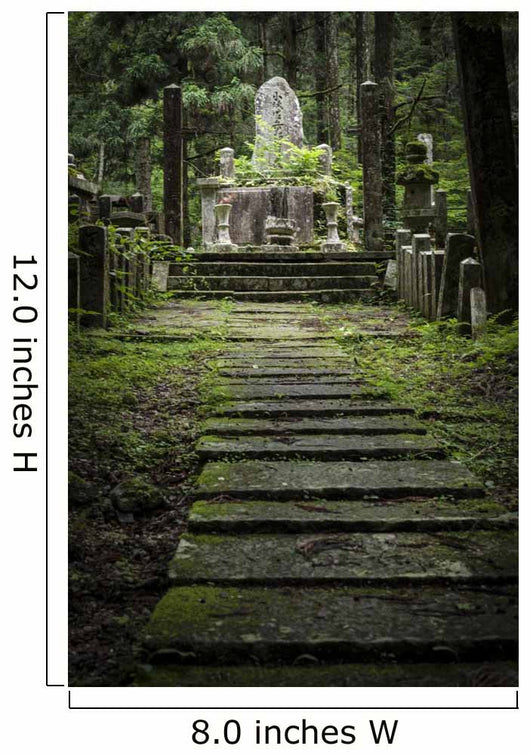 Buddhist Cemetery Wall Decal