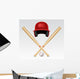 Baseball Equipment Wall Decal