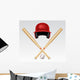 Baseball Equipment Wall Decal