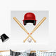 Baseball Equipment Wall Decal