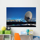 Satellite Dish Antenna Rooftop Wall Decal