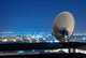 Satellite Dish Antenna Rooftop Wall Decal