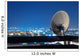 Satellite Dish Antenna Rooftop Wall Decal