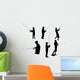 Fishing Silhouette White Wall Stickers Wall Decal