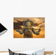Ganesha Hindu God Statue Wall Decal
