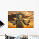 Ganesha Hindu God Statue Wall Decal