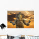 Ganesha Hindu God Statue Wall Decal
