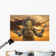 Ganesha Hindu God Statue Wall Decal