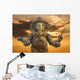 Ganesha Hindu God Statue Wall Decal