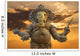 Ganesha Hindu God Statue Wall Decal