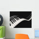 Piano Keys Clipping Path Wall Decal