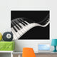 Piano Keys Clipping Path Wall Decal