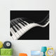 Piano Keys Clipping Path Wall Decal