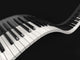 Piano Keys Clipping Path Wall Decal