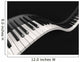 Piano Keys Clipping Path Wall Decal