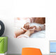 Grandmother with Her Granddaughter Wall Decal