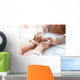 Grandmother with Her Granddaughter Wall Decal