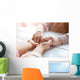 Grandmother with Her Granddaughter Wall Decal