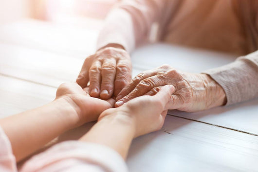 Grandmother with Her Granddaughter Wall Decal