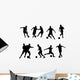 Soccer Player Silhouette Wall Stickers Wall Decal
