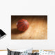 Basketball Hardwood Court Floor Wall Decal