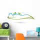 Mensch Massage Heilpraktiker Hande Wall Decal