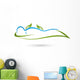 Mensch Massage Heilpraktiker Hande Wall Decal