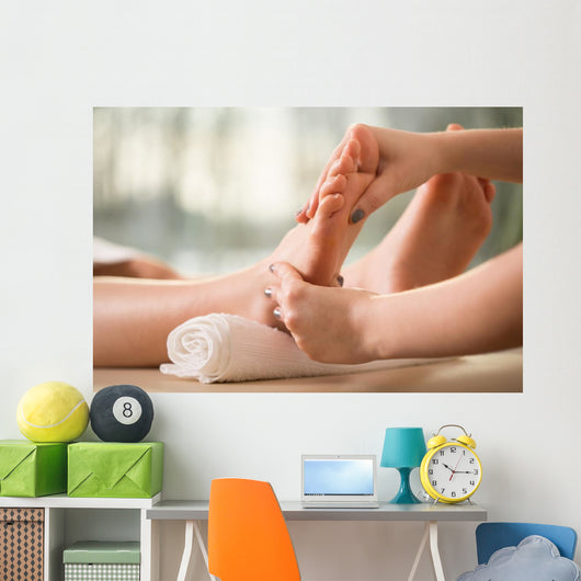Foot Massage Wall Decal Design 2