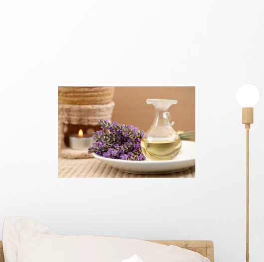 Lavender Aromatherapy Oil Wall Decal